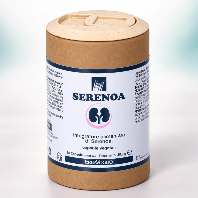 Erbavoglio Serenoa – Integratore Alimentare, 60 capsule