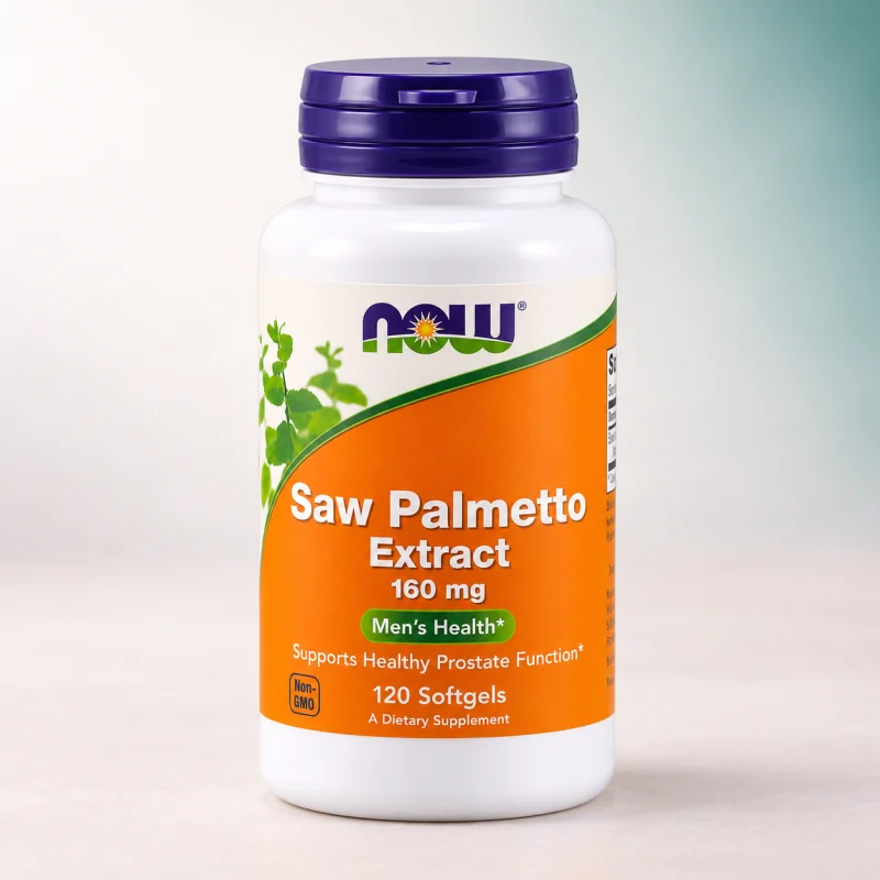 NOW Foods Saw Palmetto 160 mg, 120 softgel