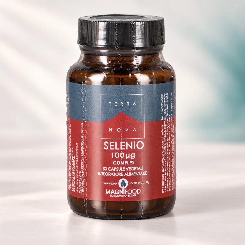Terranova Selenio 100 µg Complex, 50 capsule vegetali